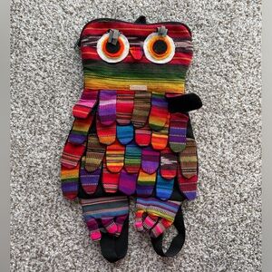Rainbow Owl Bag